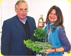 Demonstration of herbs and oils